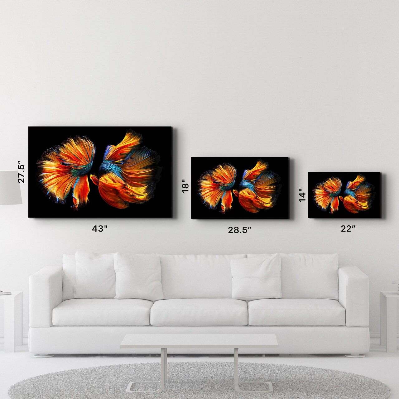 Tablou decorativ, SPR-1405, Dimensiuni: 70 x 110 cm, Multicolor - view 6