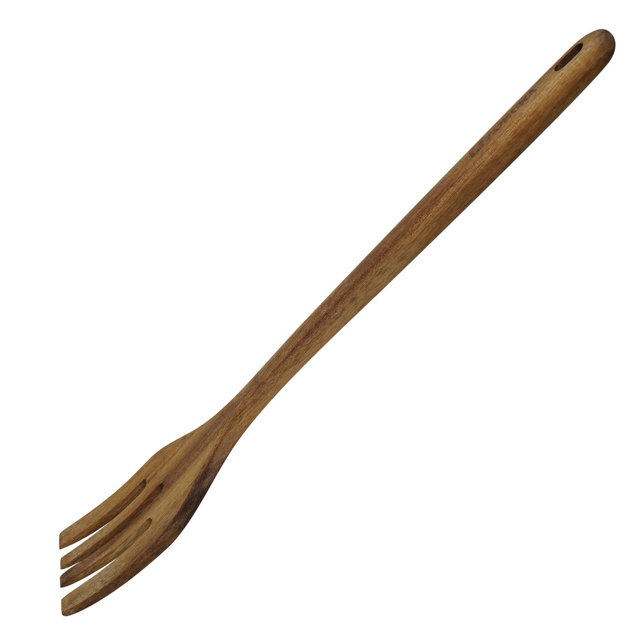 Furculita, lemn de acacia, 35 cm - Zokura - imagine 2