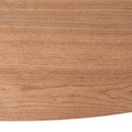 Masa Savelma, Homla, 180x85x76 cm, MDF/metal, natur/negru