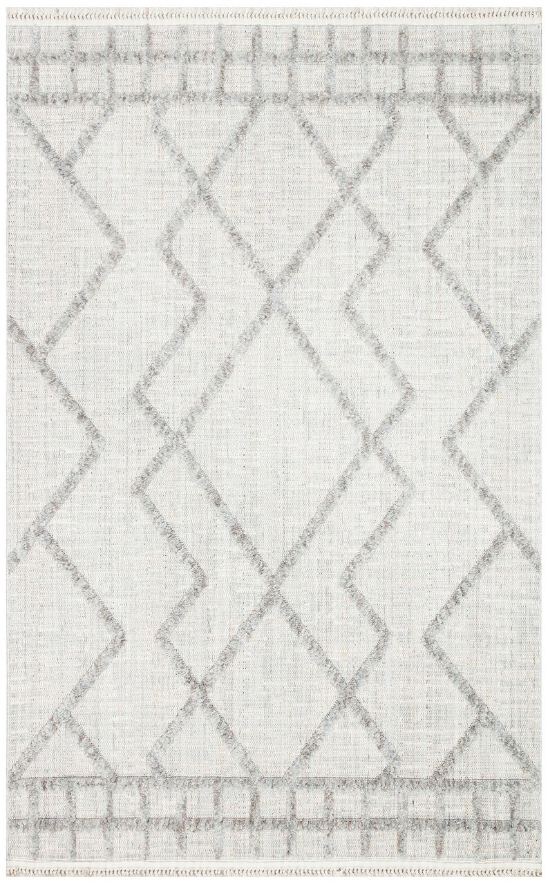 Covor, Mlb 01, 160x230 cm, Poliester, Argintiu - 1 | YEO