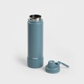 Termos Lunare, Homla, 8x28 cm, 650 ml, inox/plastic, albastru