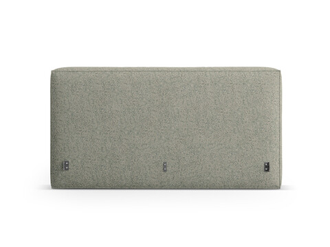 Tablie de pat 180 cm, Micadoni Home, Olivia-201, tesatura structurata chenille, verde moss melange