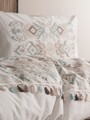 Lenjerie de pat pentru o persoana, Asilo - Brown, Cotton Box, Bumbac Ranforce 
