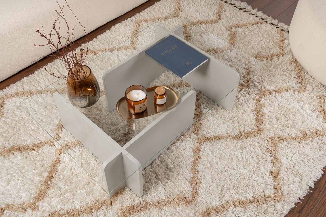 Masuta de cafea, Nordure, Flavio, Gri - 1 | YEO