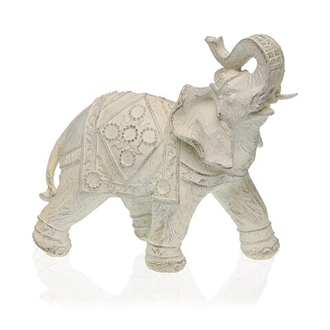 Decoratiune Elephant, Versa, 19.5 x 8.5 x 21 cm, polirasina 19.5