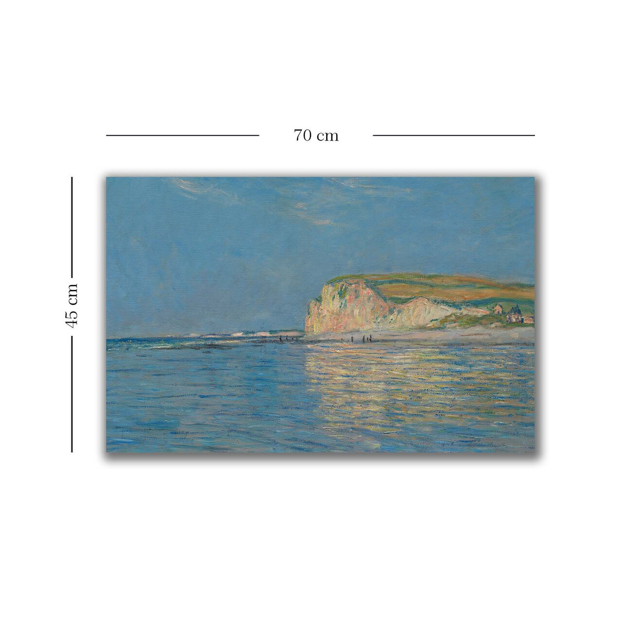 Tablou decorativ, 4570MONET008, Lemn, Multicolor - view 3