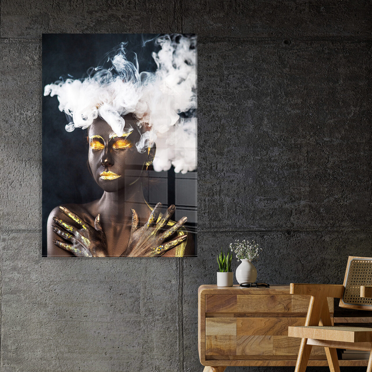 Tablou decorativ, UV-003, 70 x 100 cm, Multicolor - view 2