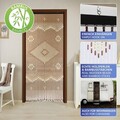 Perdea decorativa pentru usa Rhombus, Maximex, 90x200 cm, lemn/bambus, multicolor