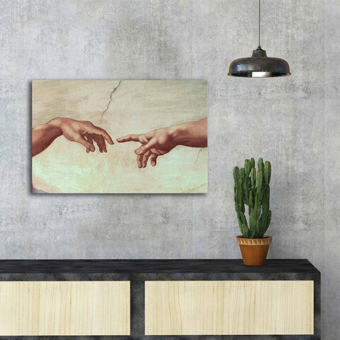 Tablou decorativ, famousart-021, canvas, dimensiune: 45 x 70 cm, multicolor