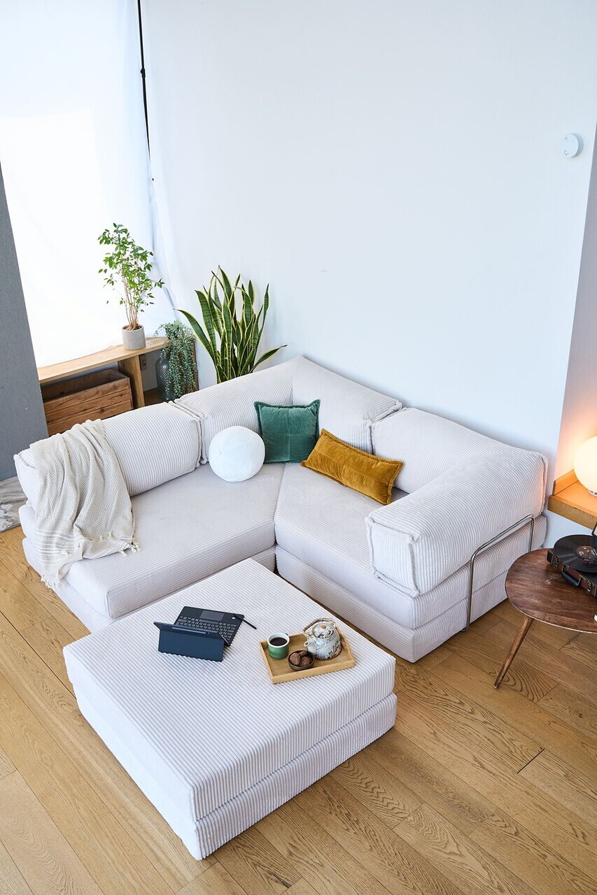 Coltar, Atelier del Sofa, 118FVL1402, Tesatura plus reiata, Crem - view 2