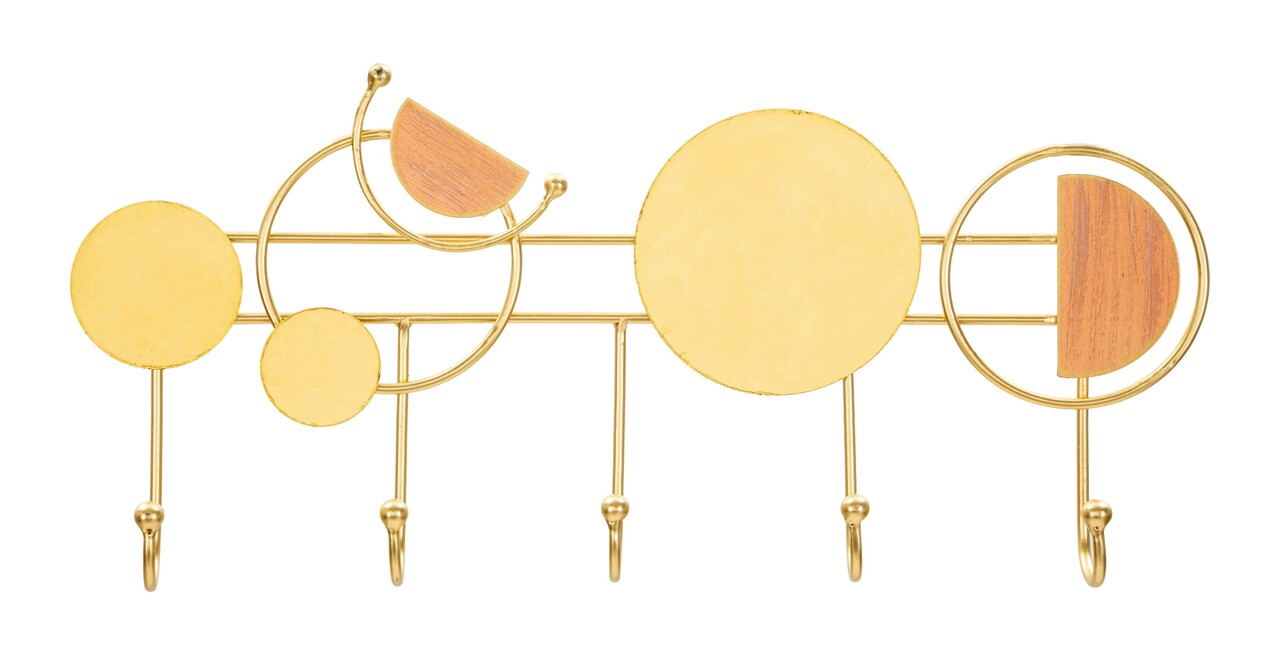 Cuier de perete, Mauro Ferretti, Wednesday, 47x4.8x21.7 cm, metal, multicolor - imagine 5