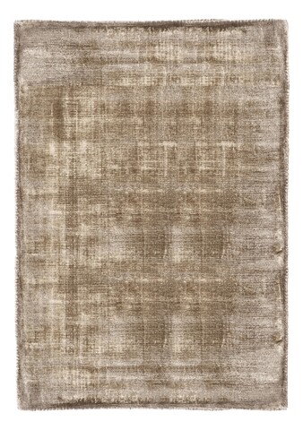 Covor rashmi, bizzotto, 160 x 230 cm, viscoza, verso din bumbac, maro