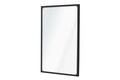 Oglinda decorativa, Lumisfera, Dune 30 x 50, 30x50 cm, Cadru MDF, Negru