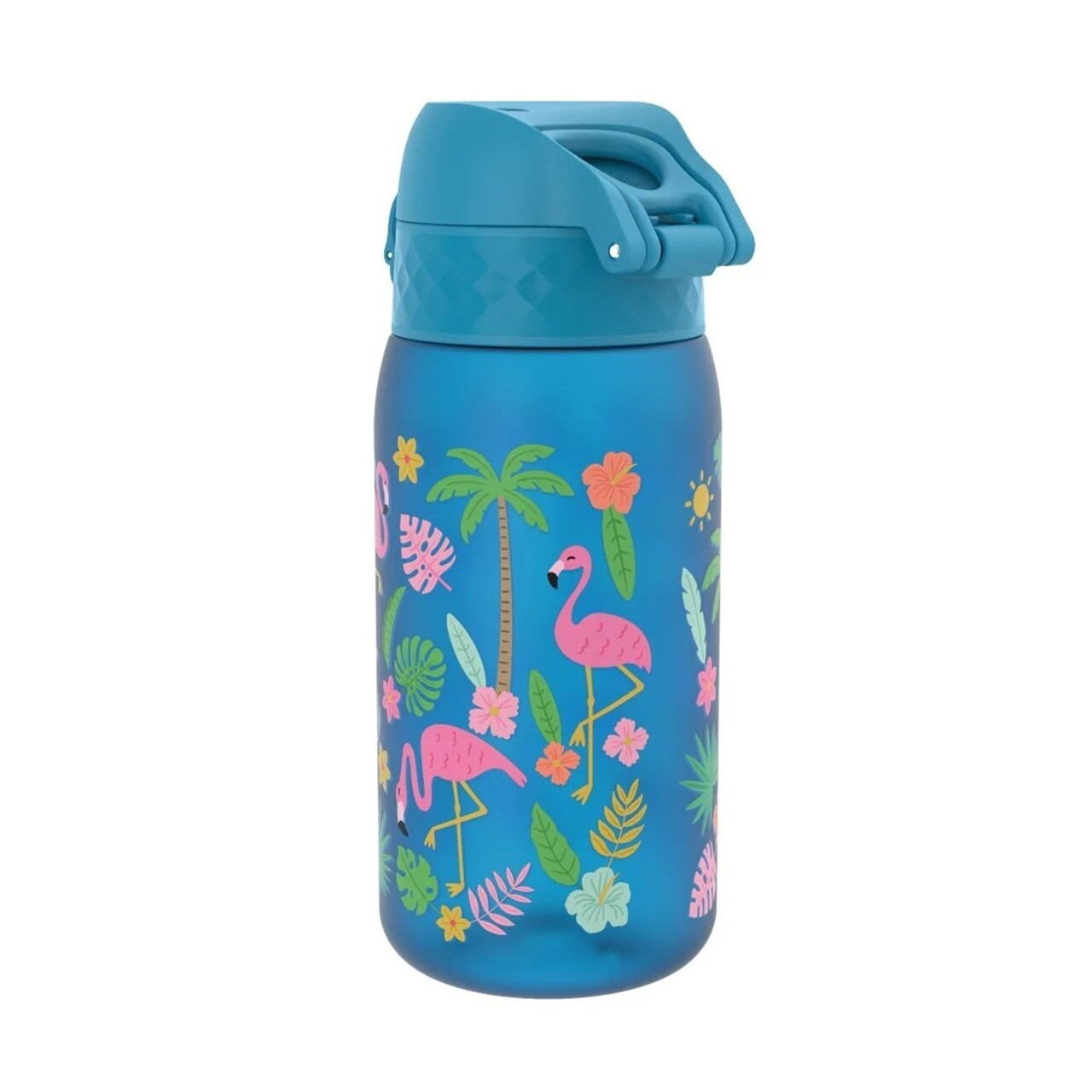 Sticla apa pentru copii, recyclon, 350ml, Flamingos - Ion8 - view 4