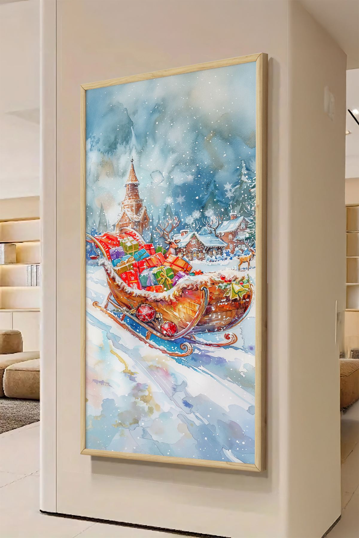 Tablou decorativ, Artnwydky4-50120, MDF, Multicolor
