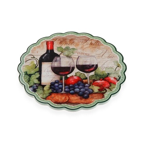 Suport pentru recipiente fierbinti vineyard, versa, 20x20 cm, ceramica