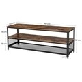 Comoda TV, Vasagle, pentru TV pana la 60 inch, 140 x 40 x 52 cm, PAL/fier