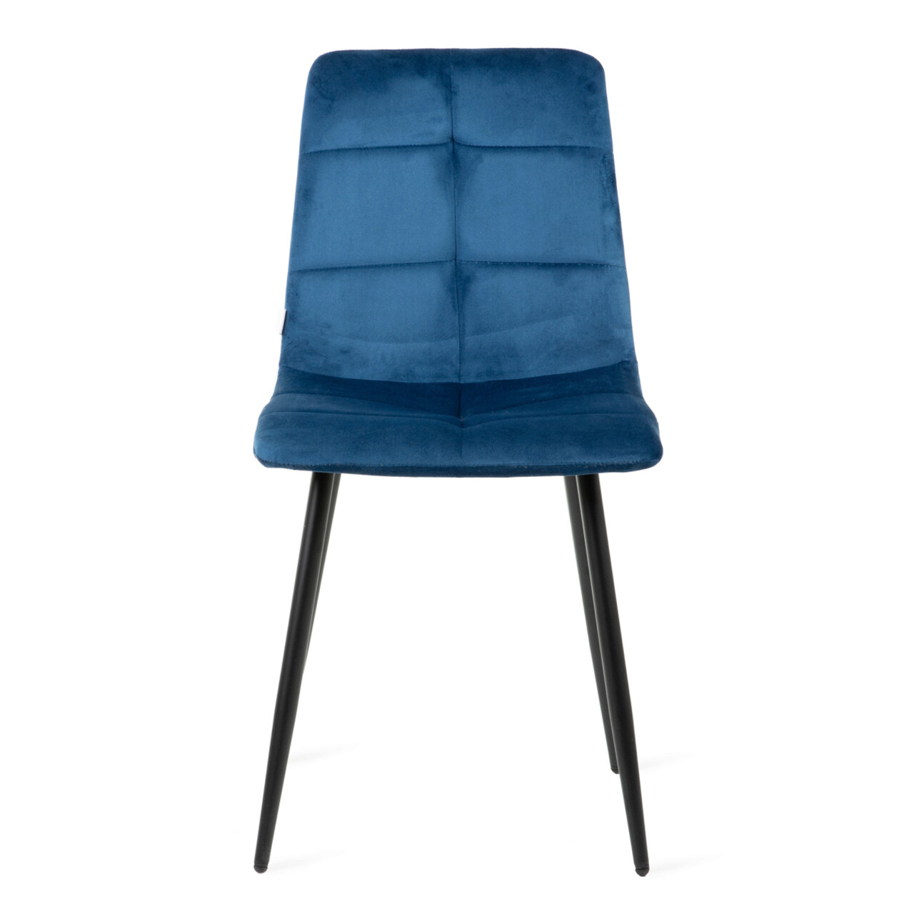 Scaun Triss, Homla, 57x44x88 cm, metal/catifea din poliester, albastru - 2 | YEO