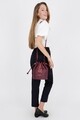 Geanta Beverly Hills Polo Club, 117, piele naturala, visiniu