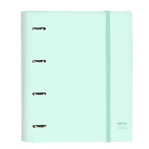 Biblioraft, safta, mint, 27 x 32 x 3.5 cm, poliester, menta