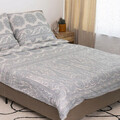 Lenjerie de pat Motifs, Homla, 160x200 cm, bumbac satinat, multicolor