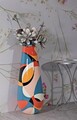 Vaza Rubic Tall, Mauro Ferretti, 37x37x92 cm, polirasina, multicolor