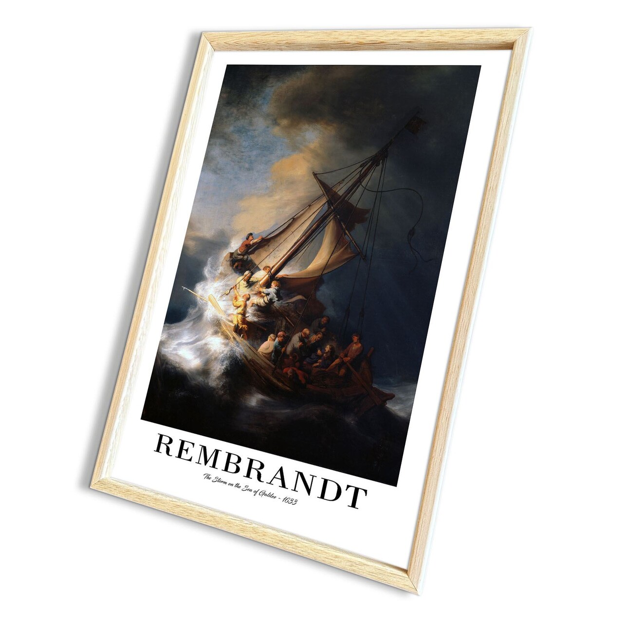 Tablou decorativ, 4262AHSREMBRANDT-001, Fundal: 100% MDF (Grosime: 2,7 mm), Multicolor - view 4