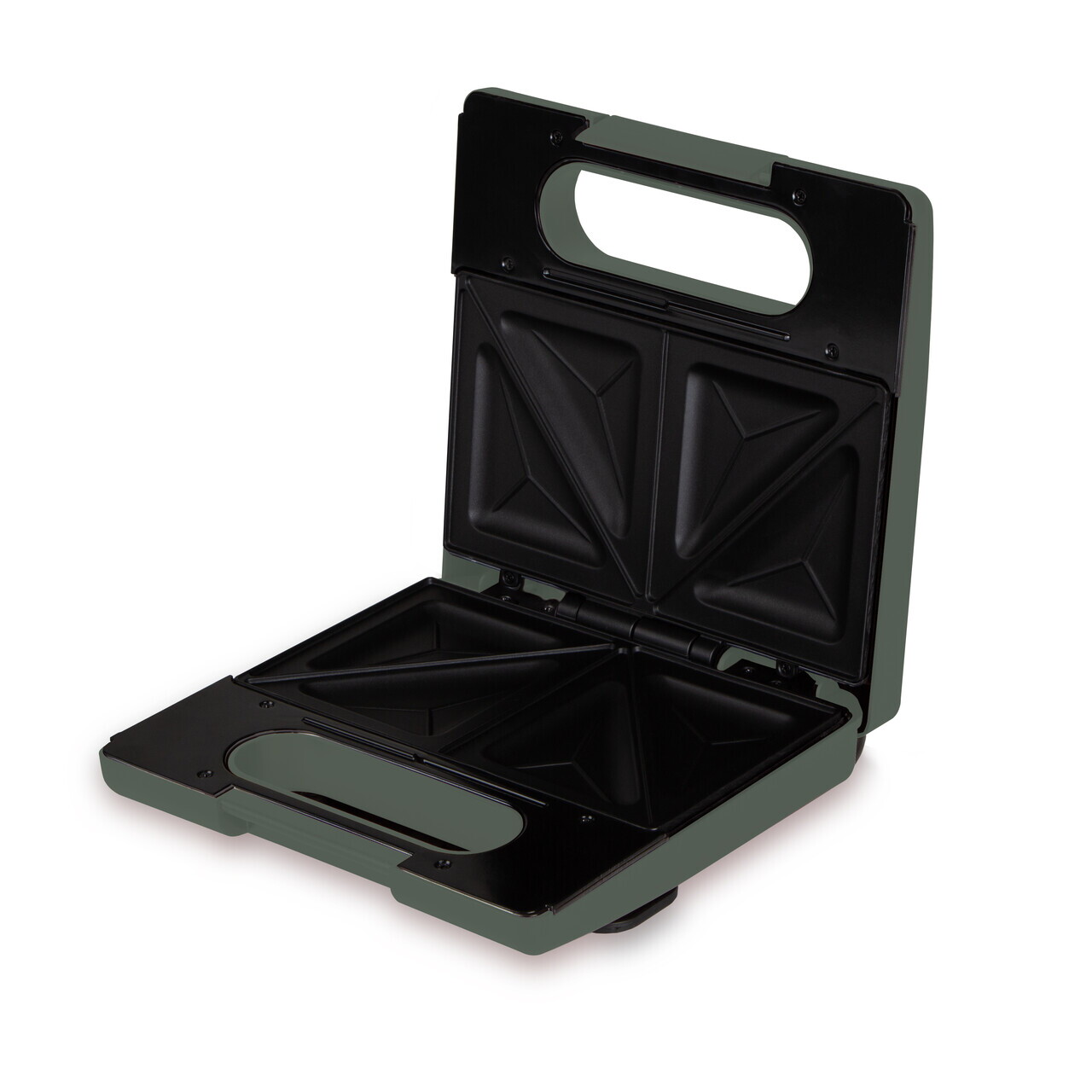 Sandwich maker Berlinger Haus, Matte Green, 22.5x13 cm, aluminiu, verde mat - view 3