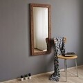 Oglinda decorativa Z50110CV, Neostill, 50 x 110 cm, walnut