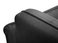Fotoliu, Canna, Mazzini Sofas, 90x100x88 cm, catifea, gri inchis