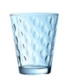 Set 4 pahare apa, Villeroy & Boch, Dressed Up, 310 ml, stricla cristal, albastru
