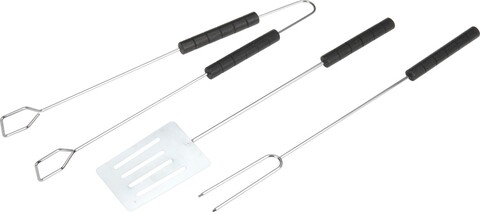 Set 3 ustensile pentru gratar BBQ Special, inox