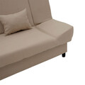 Canapea extensibila 3 locuri Tiko, Pakoworld, 200x85x90 cm, textil, bej