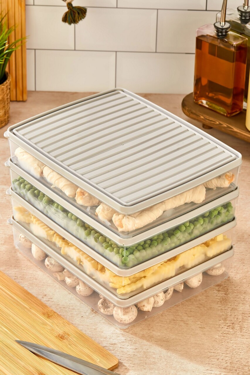 Set recipiente depozitare, Hermia, 452PTR1147, Crem - view 3