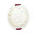 Forma de tort Felice, Ambition, 25x5.5 cm, silicon, multicolor/crem
