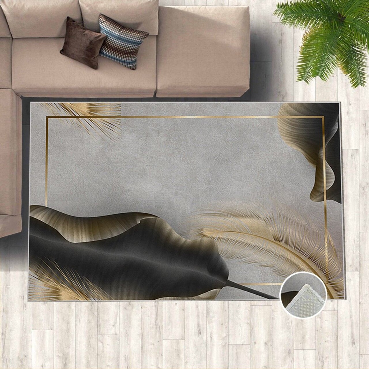 Covor (140 x 220), HM-CRP25-31, 140x220 cm, Multicolor - view 4