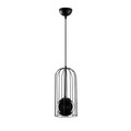 Lustra, Tatum, 584TTM1317, Metal, Negru / Fume