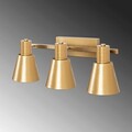 Aplica de perete, Fulgor, 942FLG2197, Metal, Auriu
