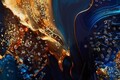 Tablou decorativ Andromeda -A, Mauro Ferretti, 60x90 cm, canvas/lemn de pin/plastic, multicolor