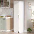 Dulap multifunctional, Locelso, VA1-W, 41.7x176.4x44.3 cm, Alb