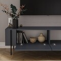 Comoda TV, Odessa, Herman, 160x45.6x31.4 cm, Antracit