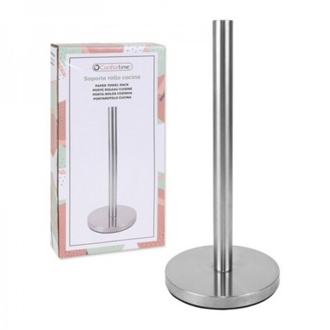 Suport hartie de bucatarie confortime, 15x33 cm,otel inoxidabil