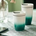 Cana pentru cafea, Villeroy & Boch, To Go Green, inchidere etans, 350 ml, portelan premium/silicon