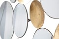 Decoratiune de perete Mirror Glam, Mauro Ferretti, 118x60 cm, fier, auriu