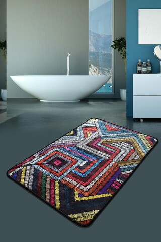 Covor, maglie djt , 60x90 cm, catifea, multicolor