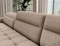 Coltar extensibil stanga 4 locuri ELTAP, LT-20AUB, Berrto, 306x165x100 cm, lemn/poliester, bej inchis