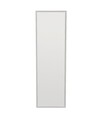 Oglinda decorativa, Siam, Tessa, 50x160x2.2 cm, MDF , Alb