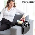 Tavita pentru canapea cu organizator de telecomenzi InnovaGoods, 26x17 cm