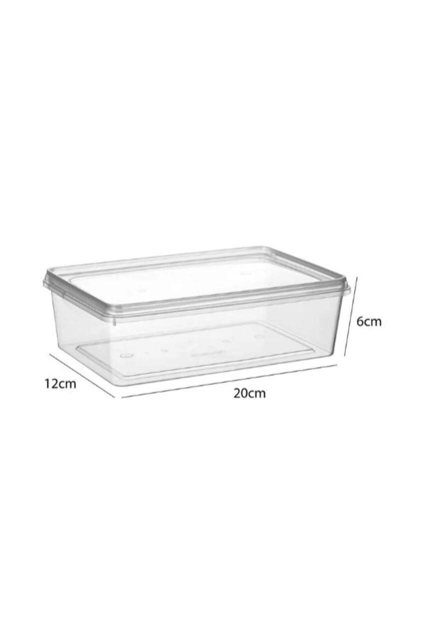 Set recipiente depozitare, Hermia, 452PTR1185, Transparent - imagine 7