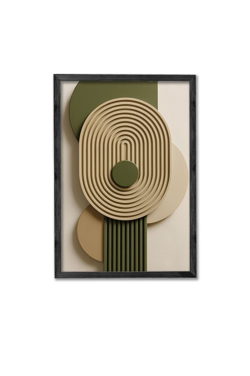 Tablou decorativ, Artnewclsyh55-5070, Lemn masiv, MDF, Multicolor - view 3